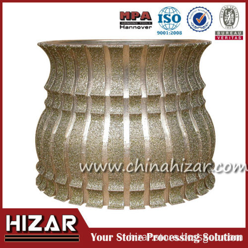 electroplated diamond high profile wheel